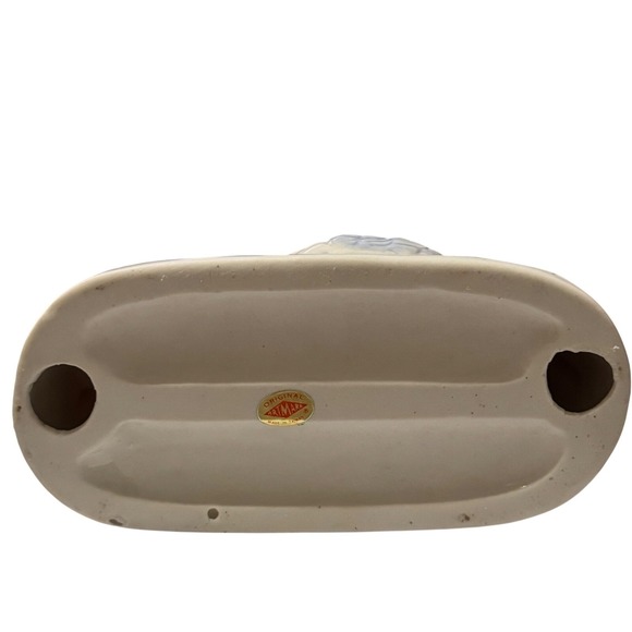 VTG 1988 Artmark Country Pond Dutch Boy Girl Swan Fine Porcelain Figurine - Picture 6 of 13